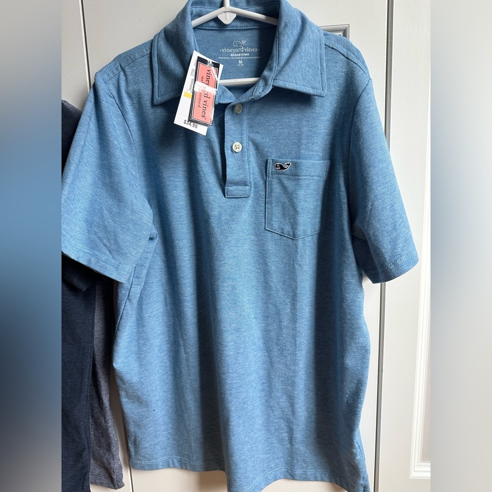New with tags, Youth size Medium Vineyard vines polo